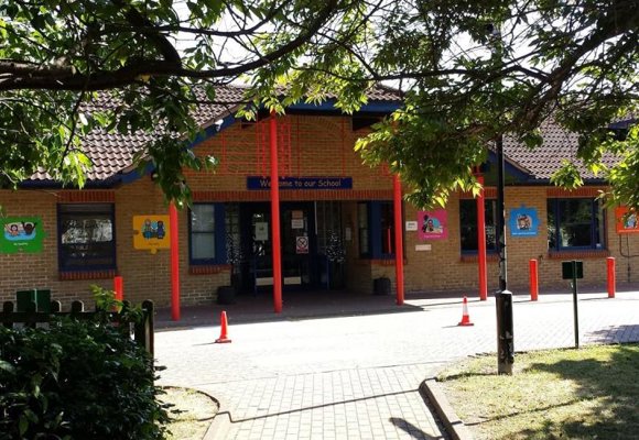 Waverly School Entrance